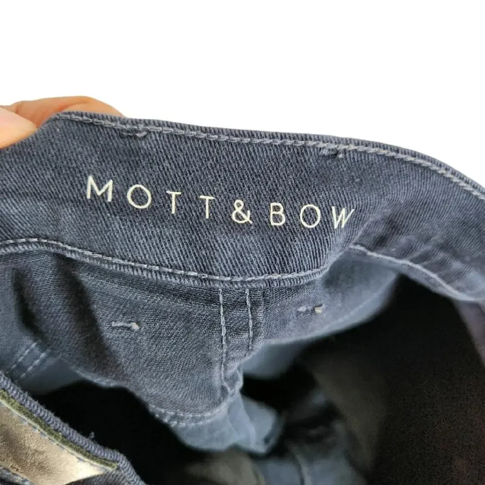 Mott & Bow Straight Mercer Jean‎ Men's Size 36x28.5 Blue Flaw